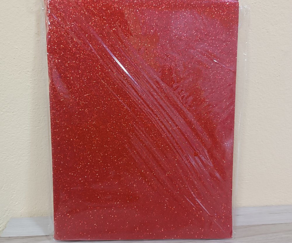 Fomy Escarchado Rojo