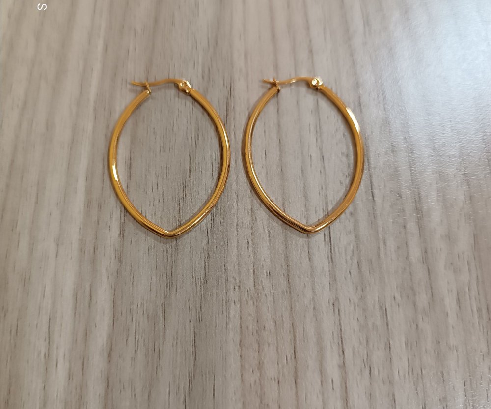 Aretes de Acero inoxidable Grande