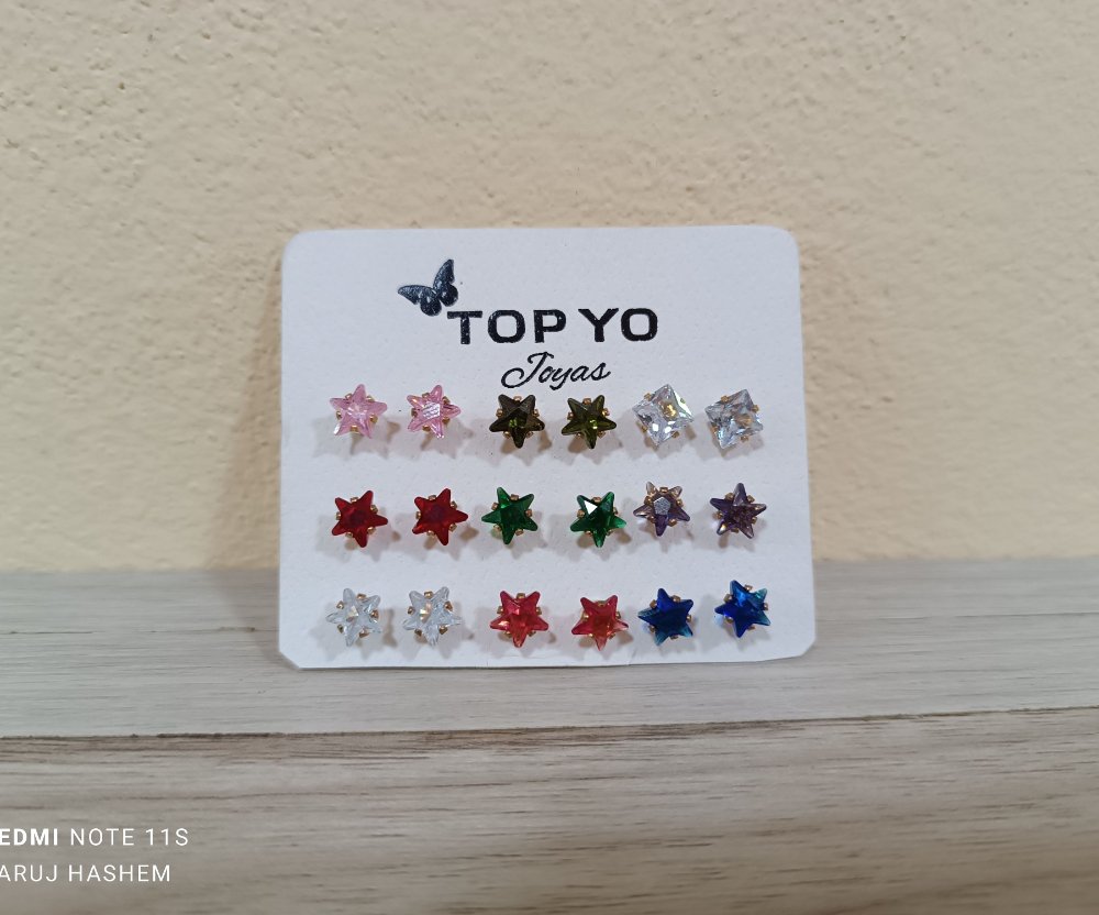 Aretes Estrella