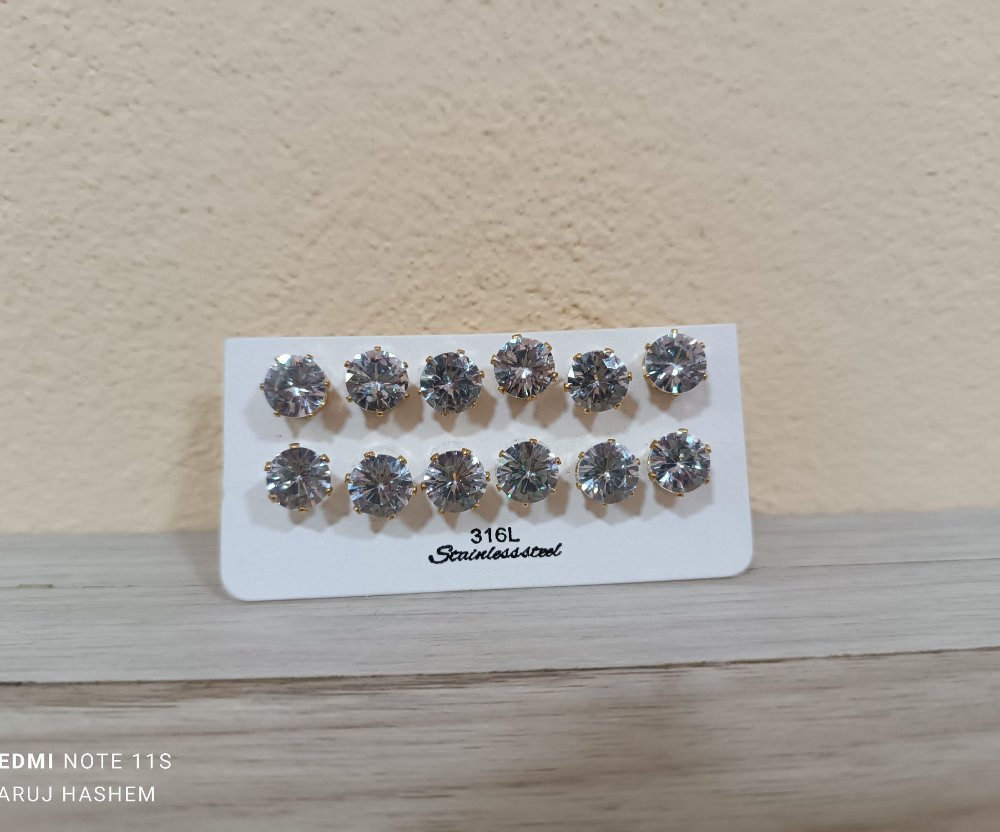Aretes Pequeños Dorado