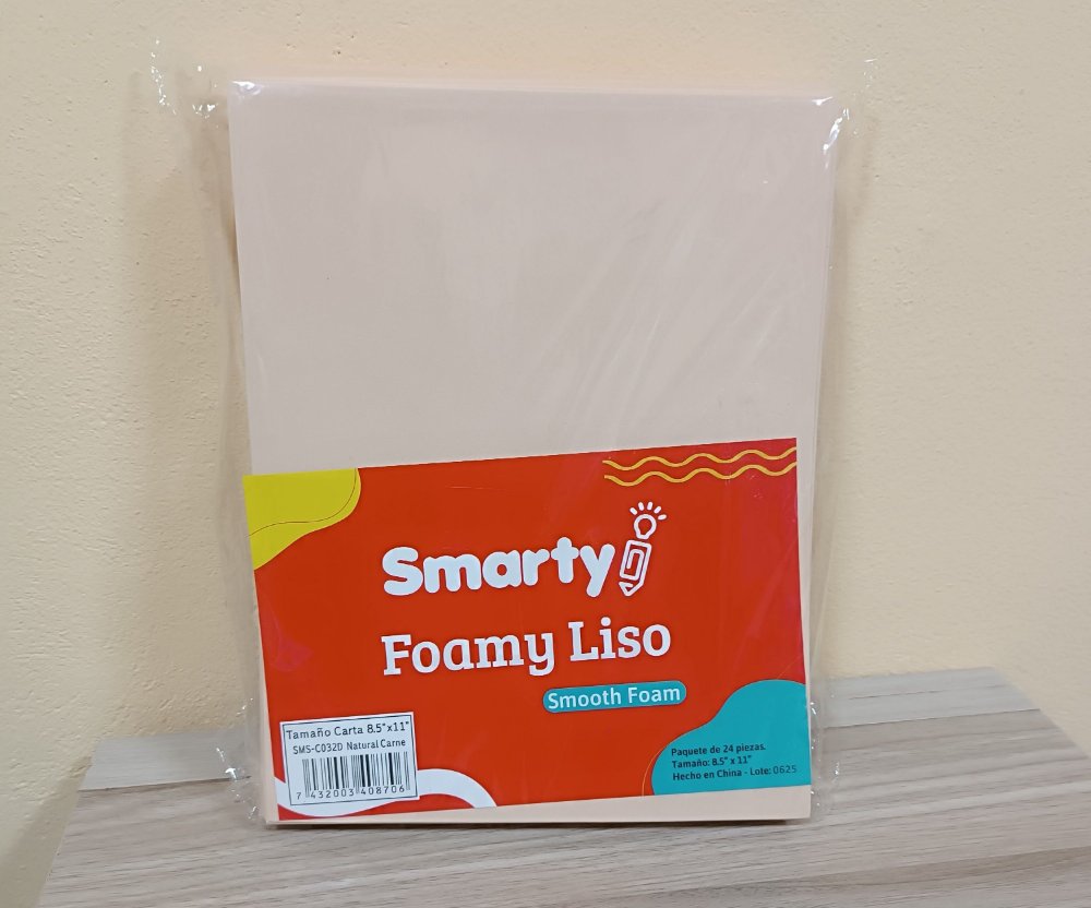 Fomy Liso Carne Natural