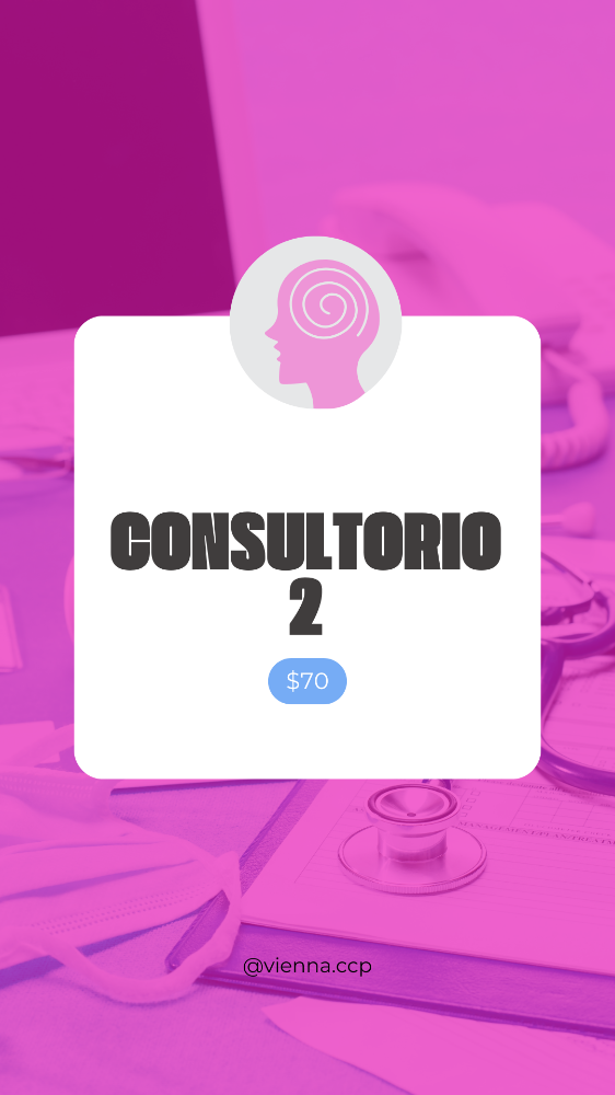 Consultorio 2 (Por hora)