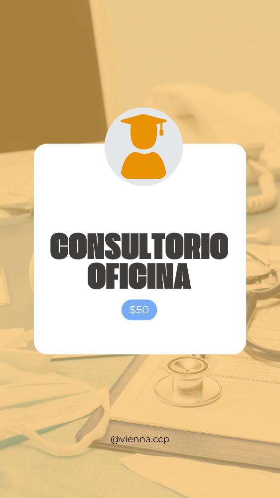 Consultorio Oficina (Tarifa Estudiante)
