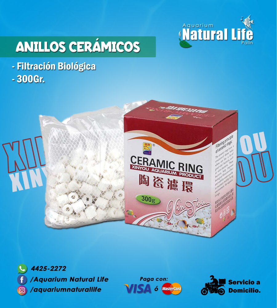 Canutillos Cerámicos XINYOU. | XY-300G.