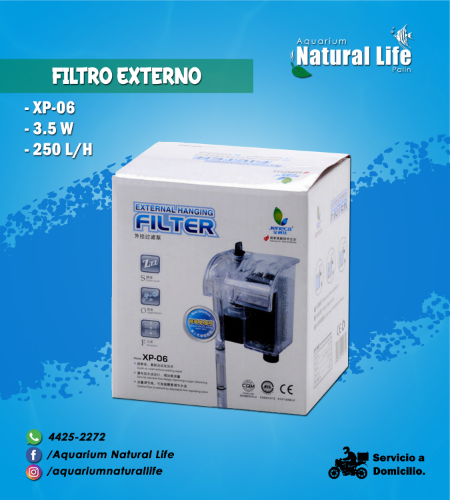 Filtro Externo JENECA. | XP-06.