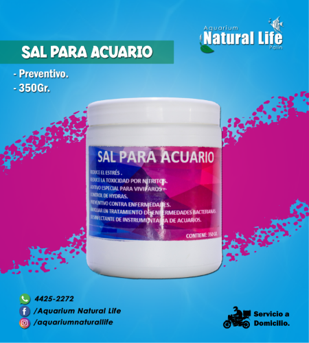 Sal para Acuarios NL. | SAL350.