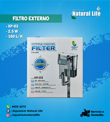Filtro Externo JENECA. | XP-03.