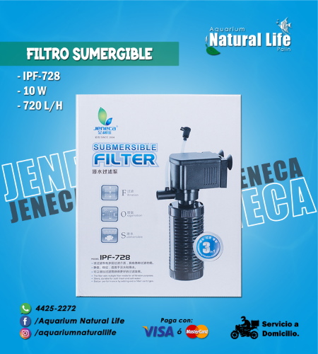 Filtro Sumergible JENECA. | IPF-728.