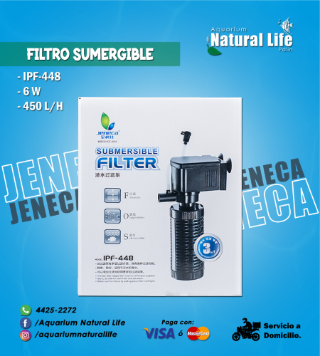 Filtro Sumergible JENECA. | IPF-448.