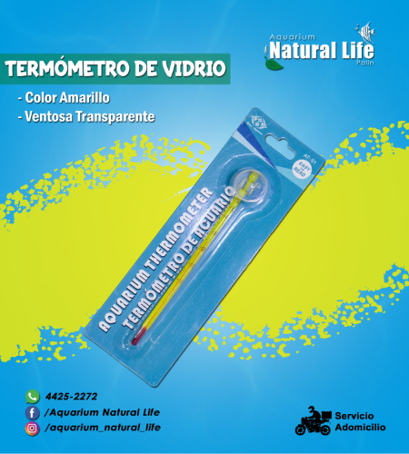 Termómetro de Vidrio Económico NL. | AT-01.