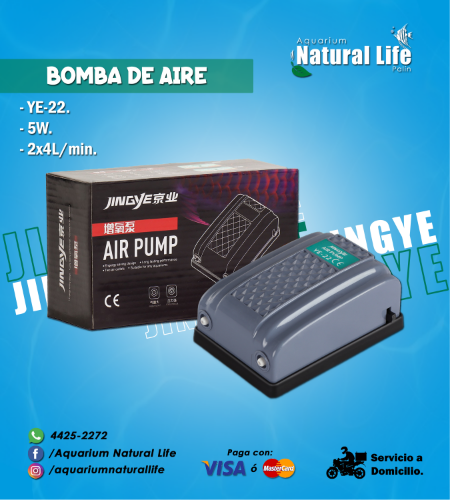 Bomba de Aire JINGYE. | YE-22.