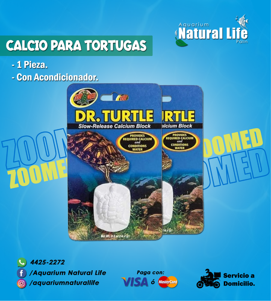 Calcio y Acondicionador DR. TURTLE. | MD-11E.
