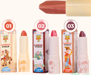 Labial Doble Vaquero Toy Story