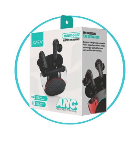 Auriculares BT ANC negros xaea