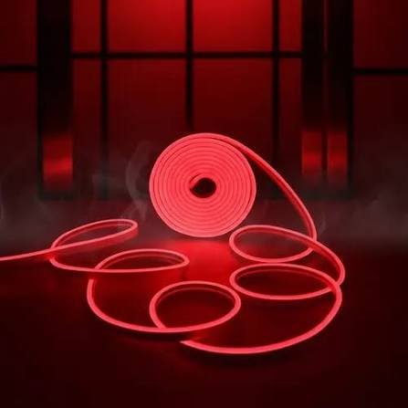 Luz neon roja