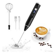 Batidor recargable cafe