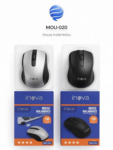 Mouse inalambrico inova