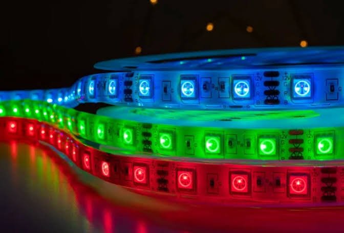 Luz led RGB