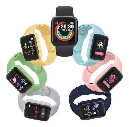 Smartwatch Macaroon cuadrado