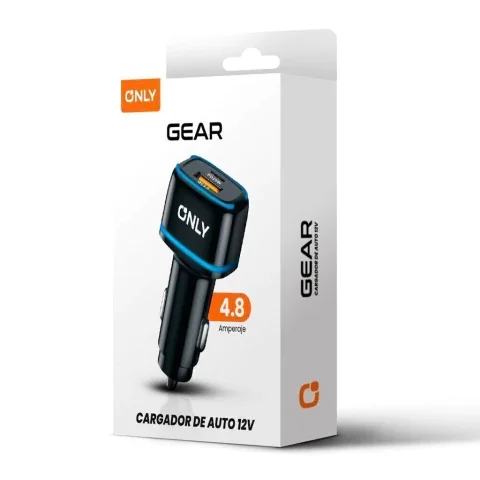 Cargador 12V con entrada USB y TC