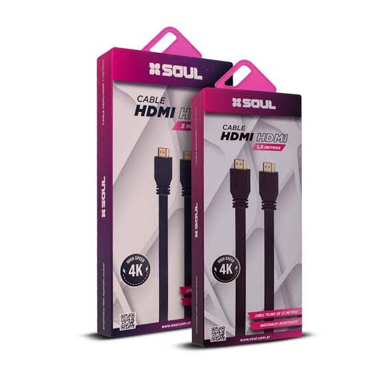 Cable hdmi 3mts soul