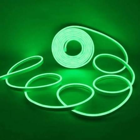 Luz neon verde