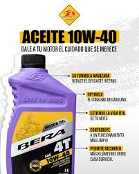 ACEITE SAE 10W40 4T BERA