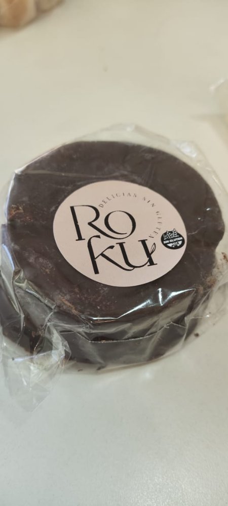 Alfajor marplatense negro