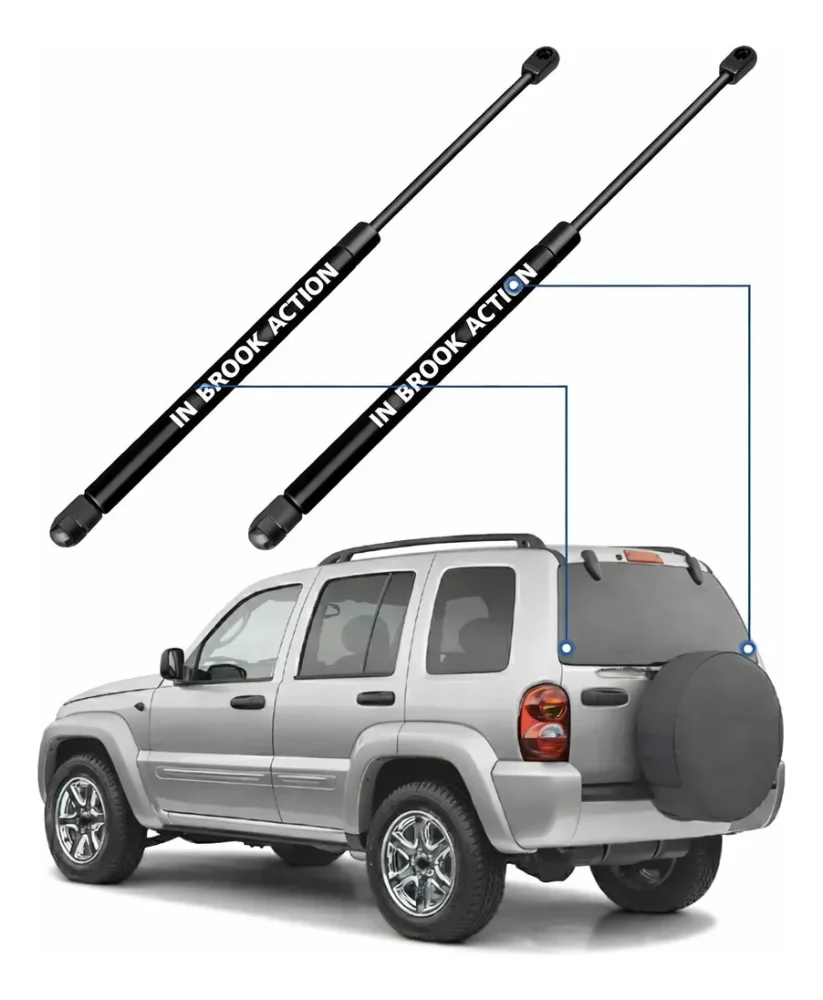 Gato Vidrio De Compuerta Amortiguador Jeep Cherokee Liberty