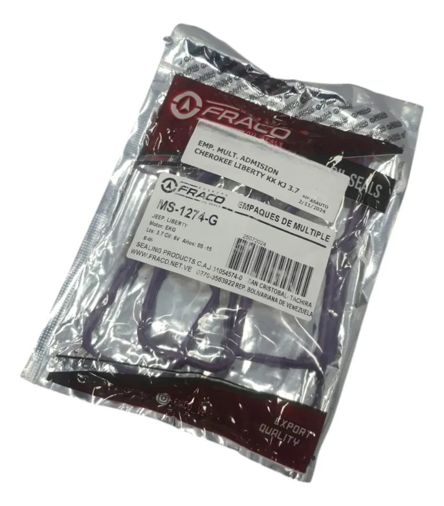 EMPACADURA MULTIPLE ADMISION CHEROKEE KK KJ