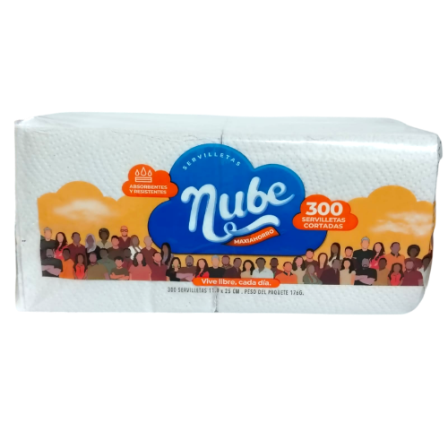 SERVILLETA NUBE X 300 UND