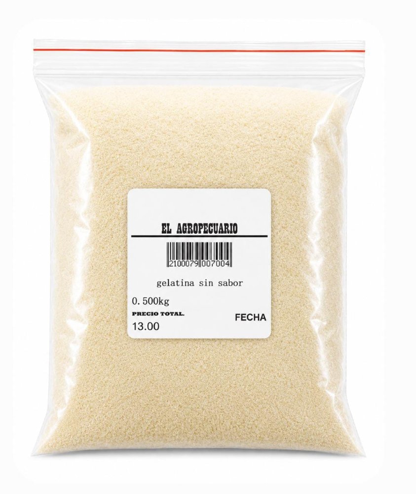 GELATINA SIN SABOR X 500G