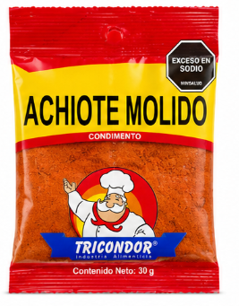 ACHIOTE MOLIDO TRICONDOR X60G