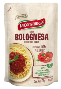 SALSA BOLOGNESA LA CONSTANCIA X 106G