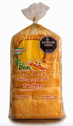 PAN PERRO DON PANZOTE X 12 UND