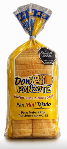 PAN MINI TAJADO DON PANZOTE X 275G