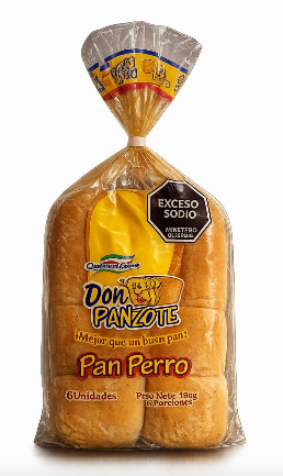 PAN PERRO DON PANZOTE X 6 UND