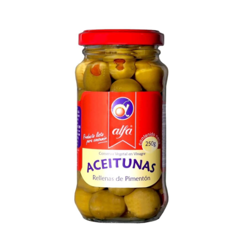 ACEITUNA RELLENA X250G