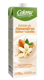 BEBIDA ALMENDRAS VAINILLA X900ML