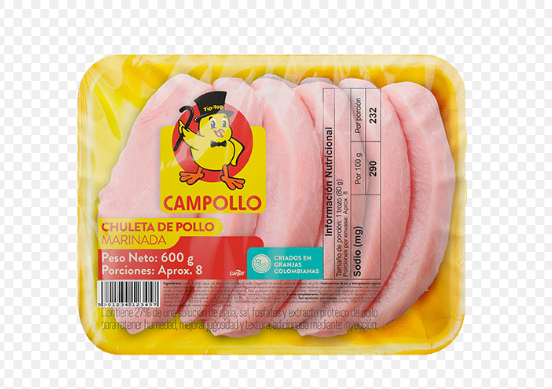 CHULETA X 6 CAMPOLLO