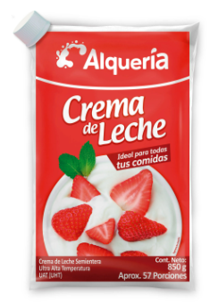 CREMA LECHE ALKERIA X850G