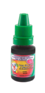 COLORANTE LIQUIDO ARTIFICIAL VERDE MANZANA X7ML