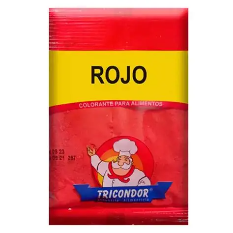 COLOR ROJO X 125G