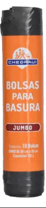 BOLSA BASURA JUMBO X UND