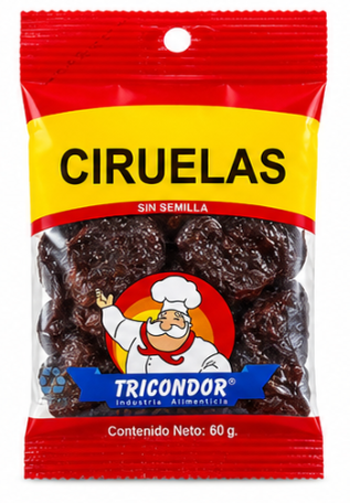 CIRUELA PASA X 60G