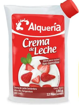 CREMA LECHE ALKERIA X 180G