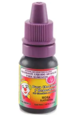 COLORANTE PARA ALIMENTOS X 7 ML MORA