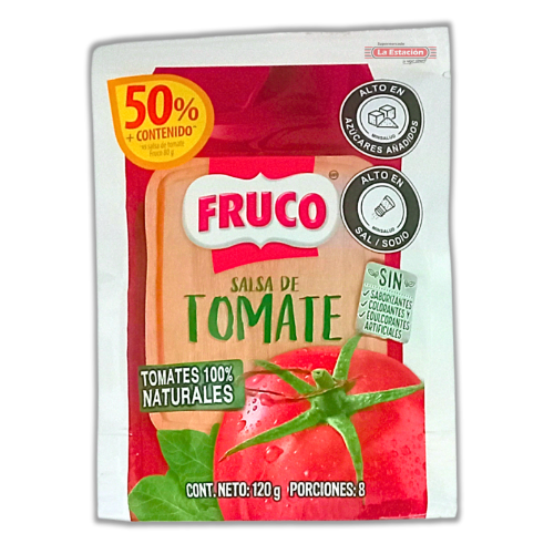 SALSA TOMATE FRUCO X120G