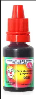 COLORANTE POLVO ROJO X10G