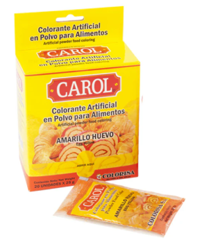 COLORANTE POLVO AMARILLO HUEVO X25G